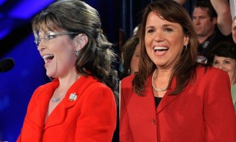 Sarah Palin&amp;#039;s power-suit style appears to be contagious.