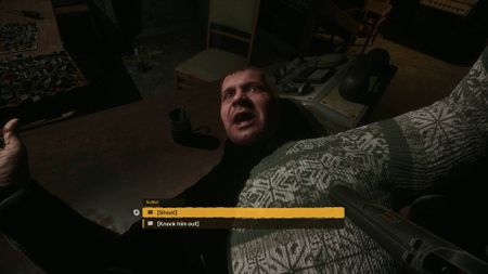 Stalker 2 Heart of Chornobyl Solder choice option shoot or knock out