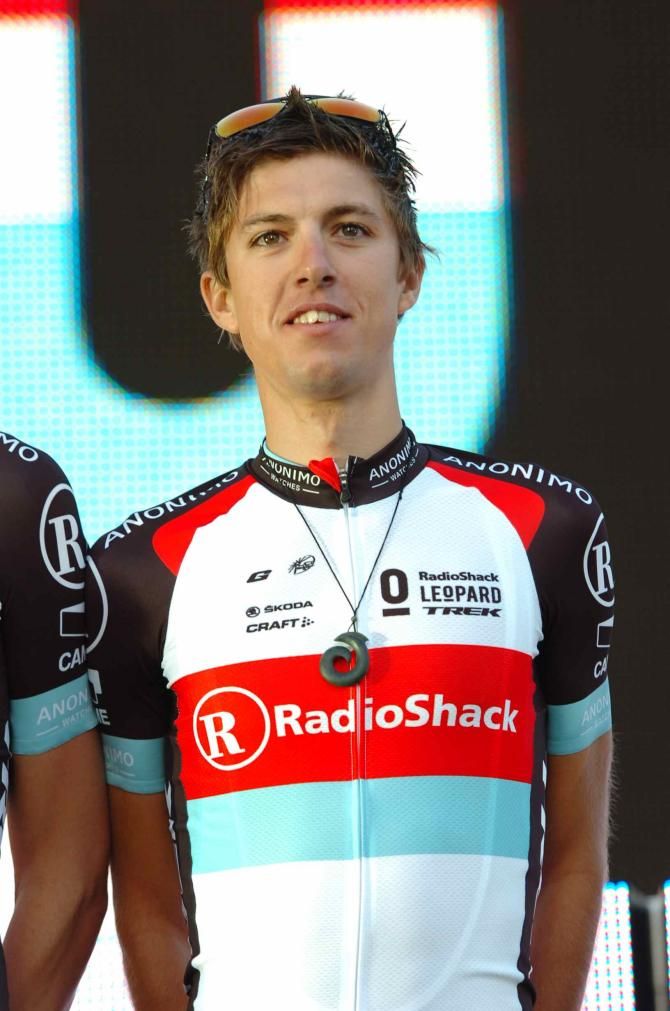 George Bennett (RadioShack Leopard) opens his season at the Santos Tour Down Under