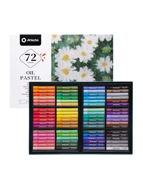 Artecho Oil Pastels Set (72 Colors)