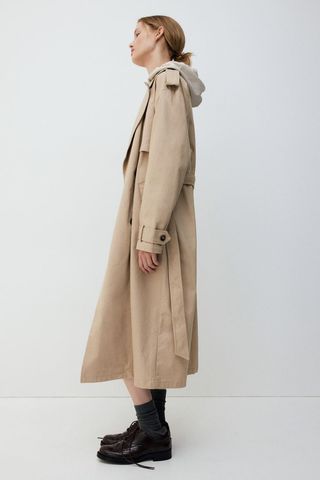 Twill Trench Coat