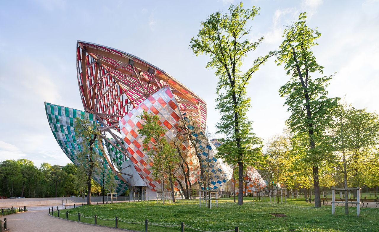 Daniel Buren at Fondation Louis Vuitton, Paris