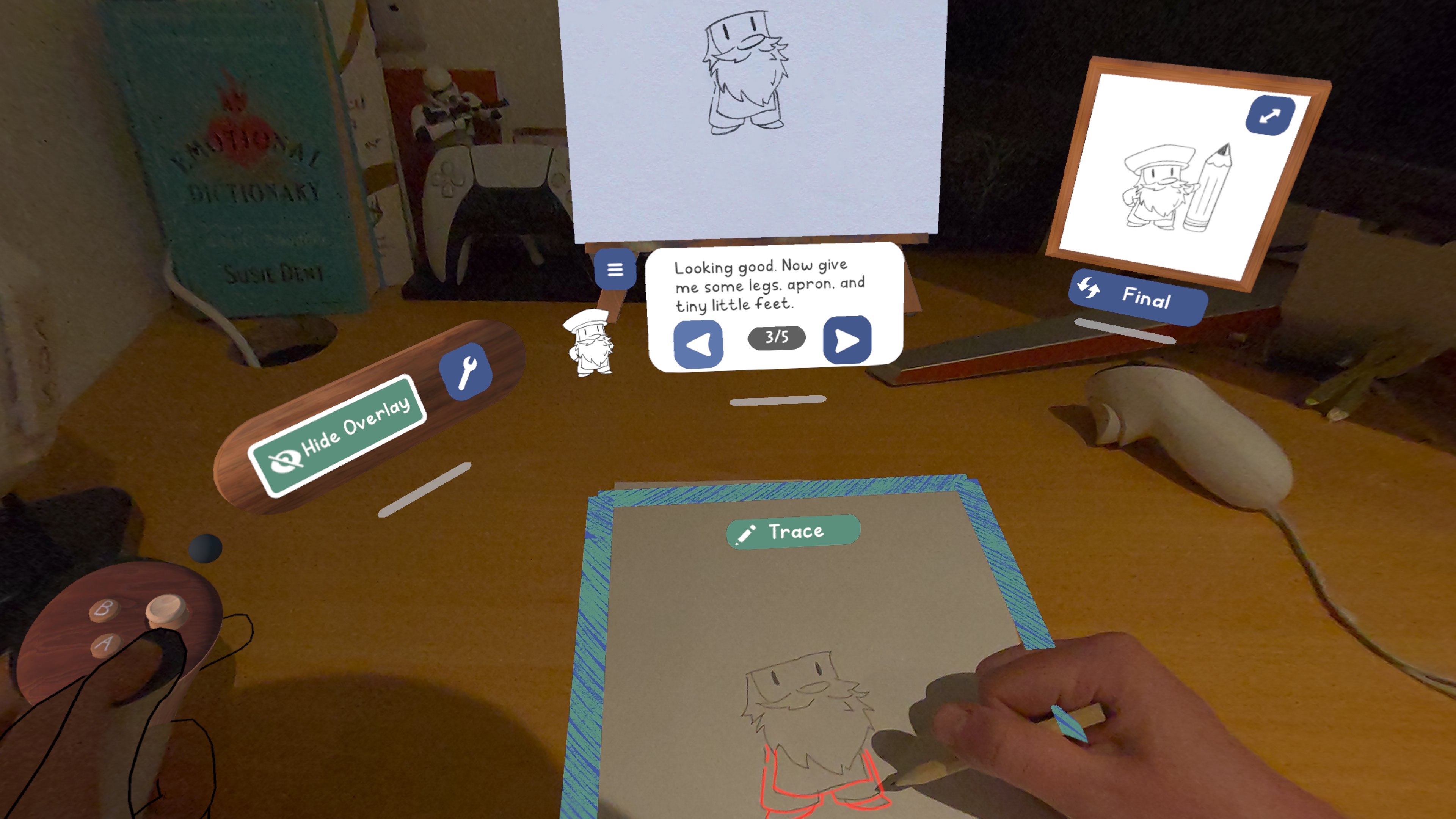 Meta Quest Paint Paint VR برنامه کاربردی کاغذ با پوشش نقاشی به پایان رسید