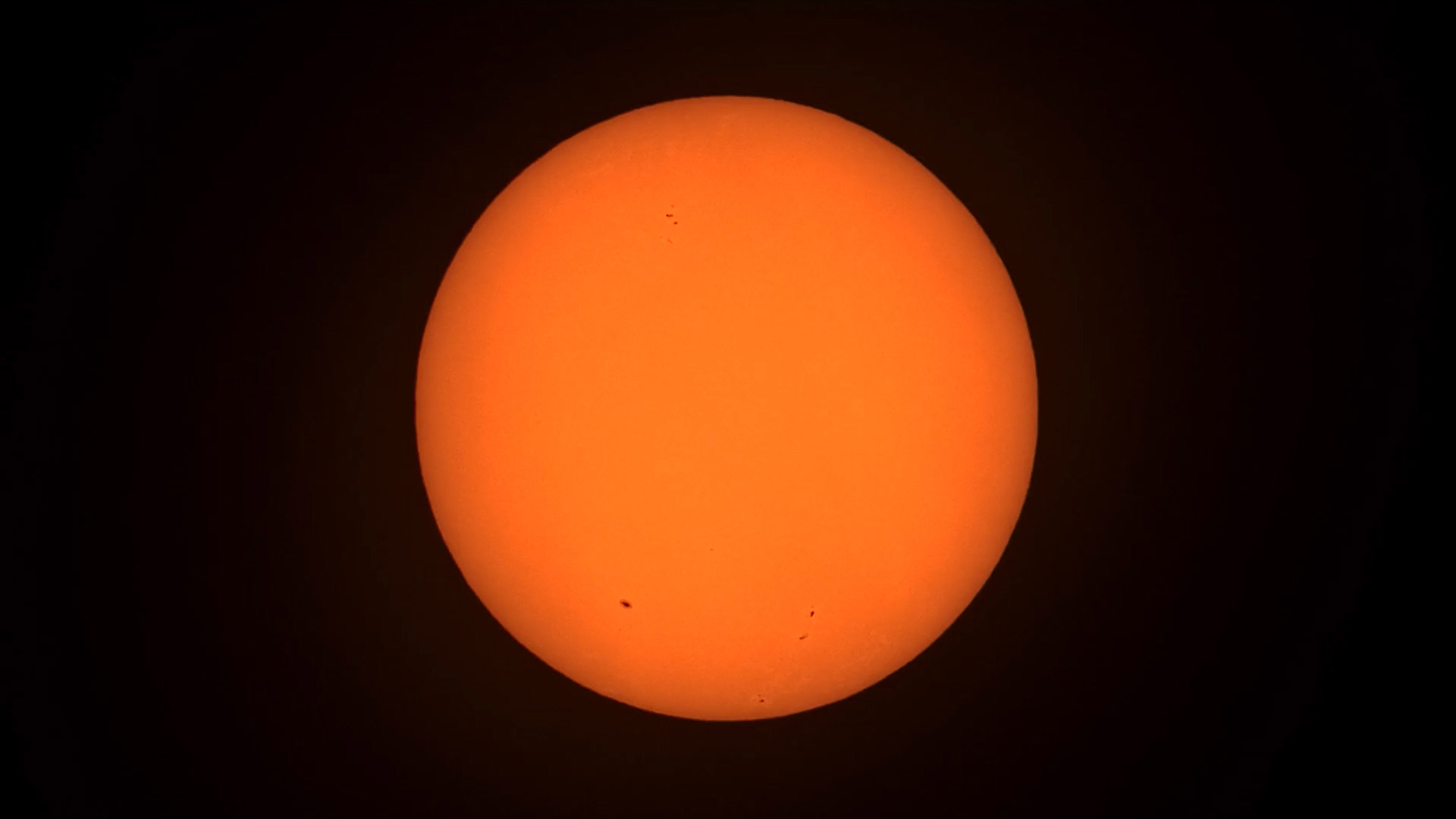 The sun photographed with the ZWO Seestar S50 smart telescope