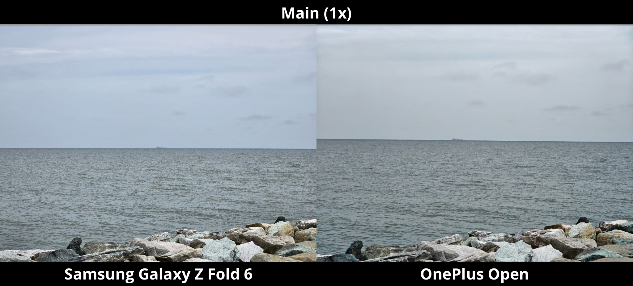 Galaxy Z Fold 6 vs. OnePlus Open - Ship - 1x