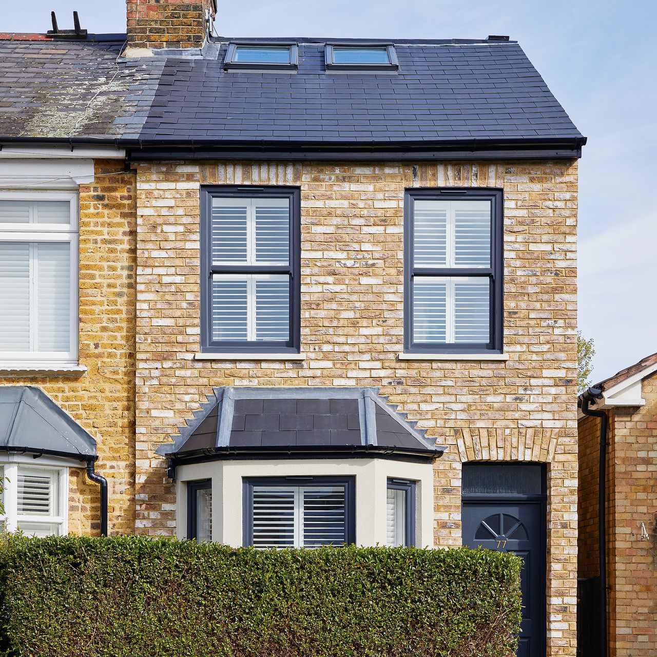 the front elevation of a newly renovated property