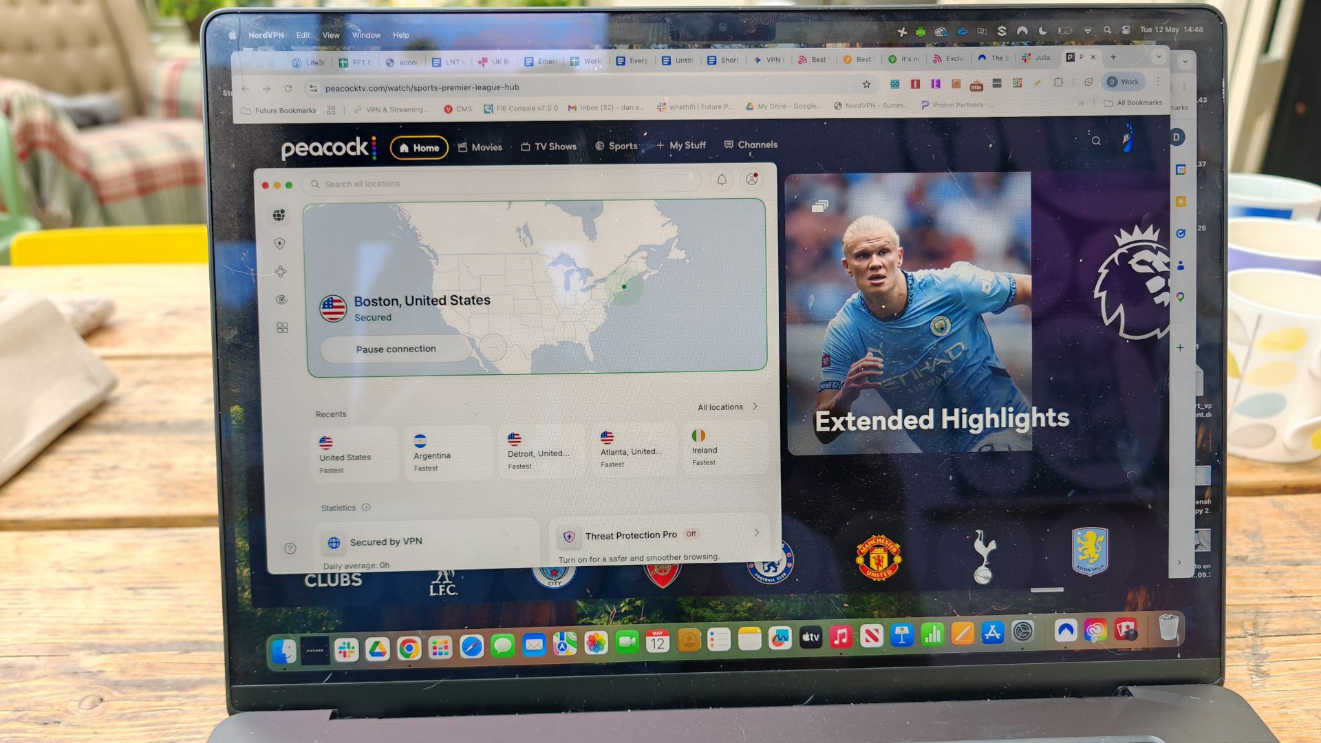 إنها ليست الخدمة الأسرع، لكن NordVPN هي خياري الأفضل لبث مباريات كرة القدم على Peacock TV – والأفضل من ذلك كله أنها لا تزال معروضة للبيع
