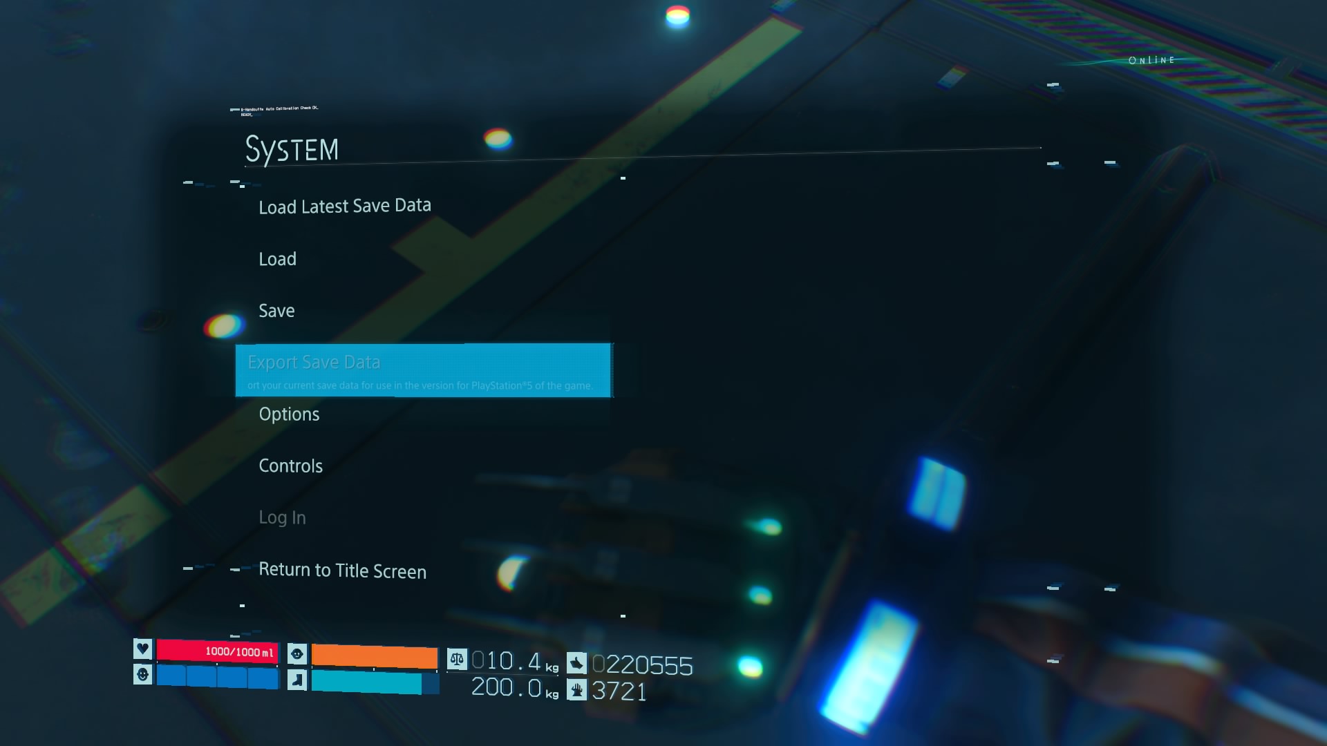 how to transfer a Death Stranding PS4 save to PS5