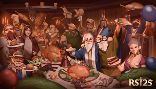 Runescape 25th anniversary key art