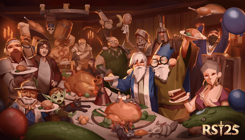 Runescape 25th anniversary key art