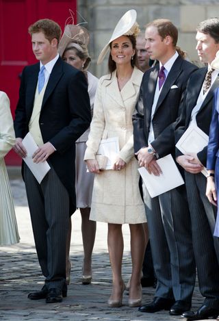 Prince Harry and the Duchess and Duke of Cambridge