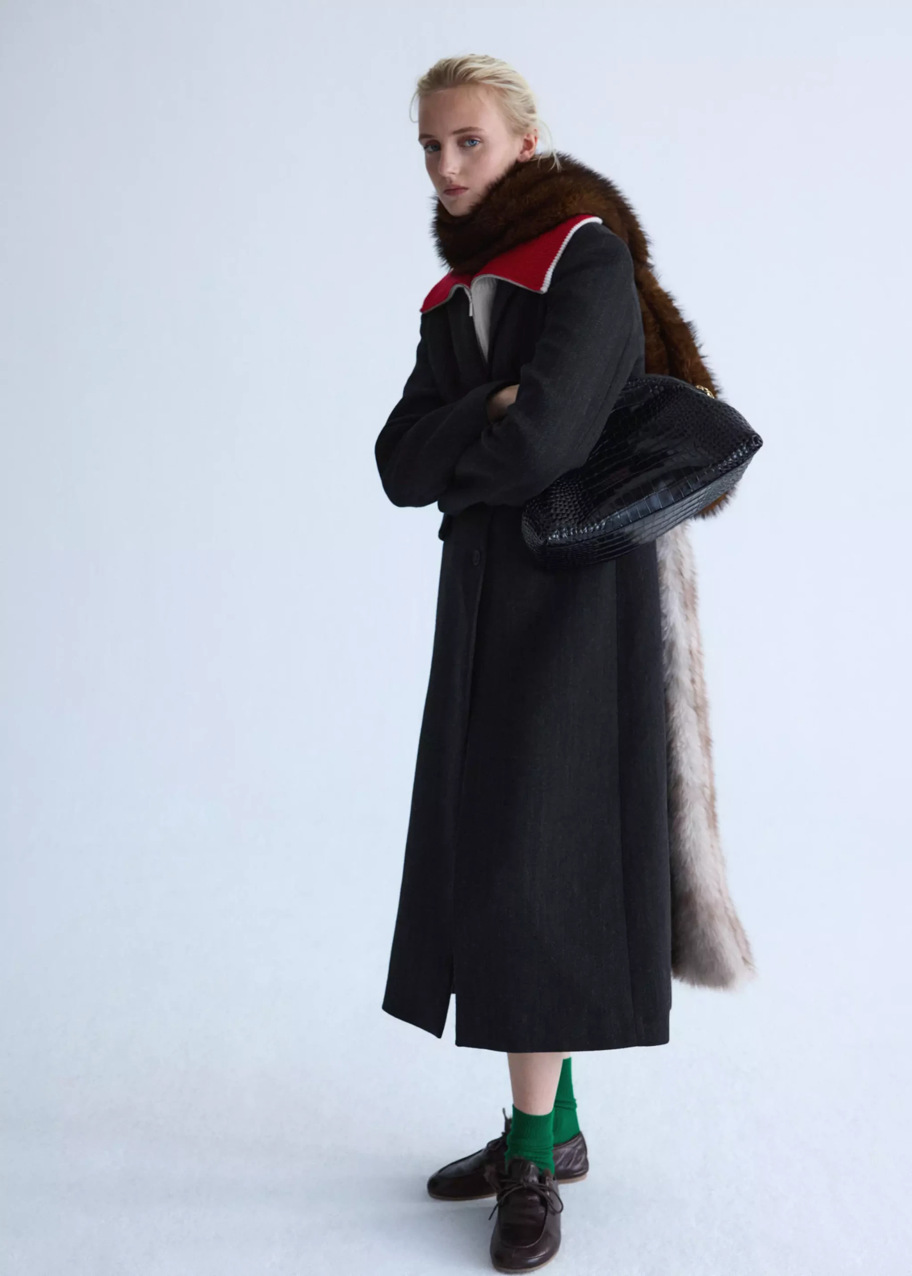 Tailored Wool Coat - Women | Mango United Kingdom