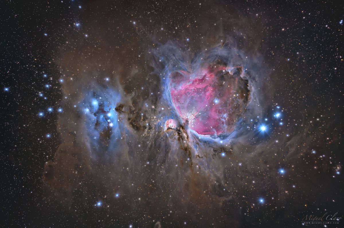 Stellar Nursery In Orion's Dusty Heart Sparkles In Stargazer's Amazing ...