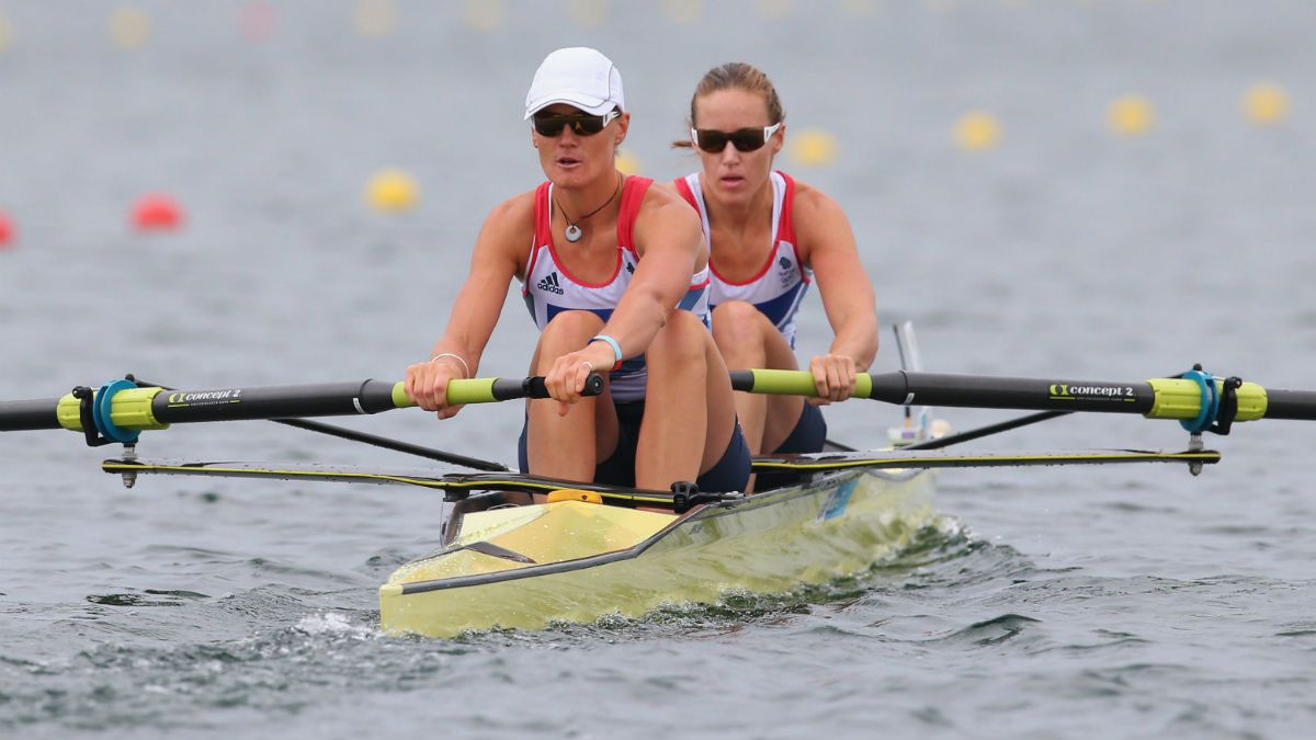 Helen Glover and Heather Stanning