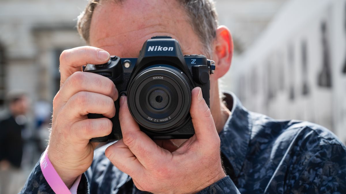 Nikon Z8 being reviewed by Adam Waring, editor of N-Photo magazine