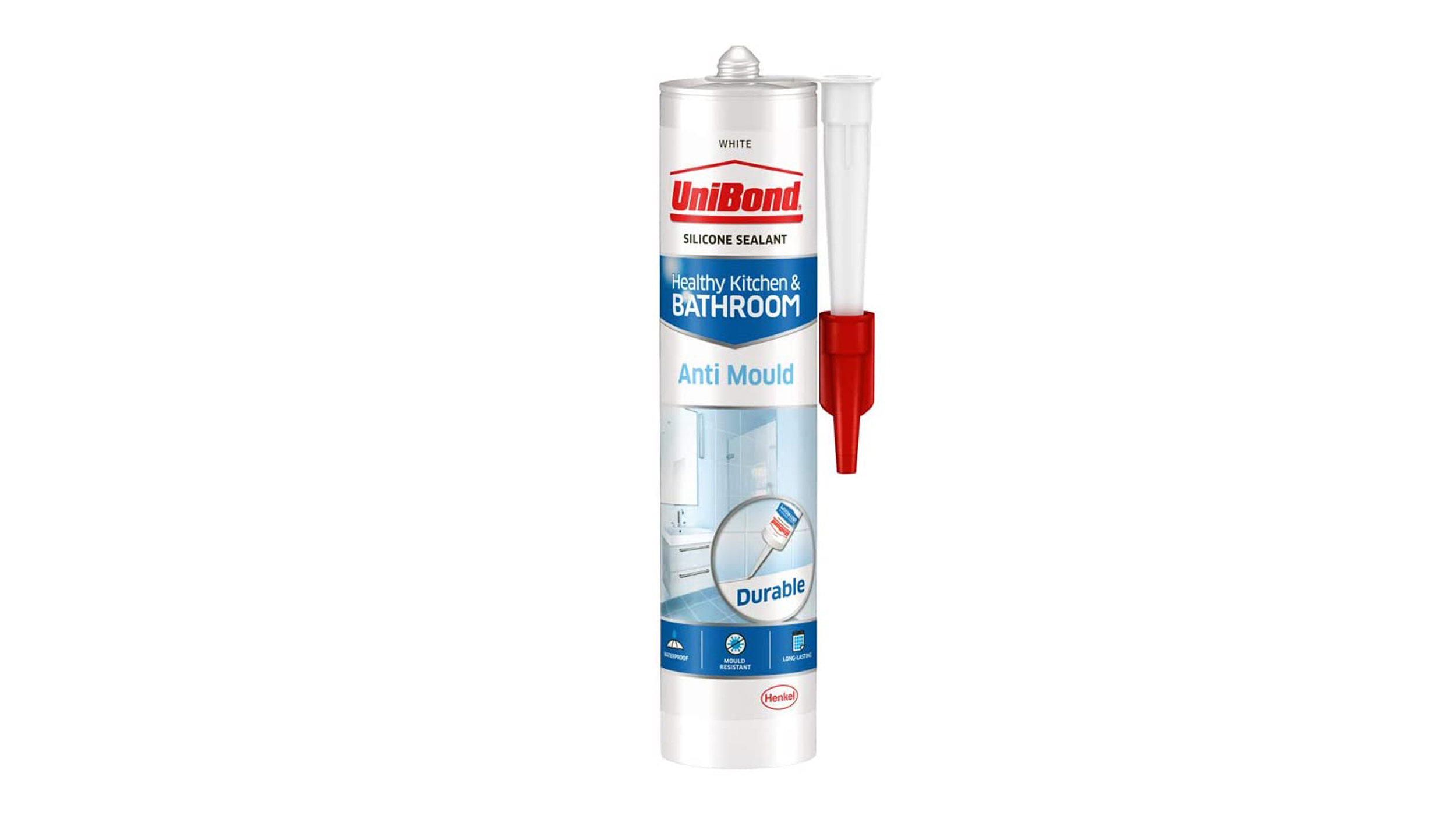The UniBond Anti-Mould Sealant is one of the best bathroom sealants