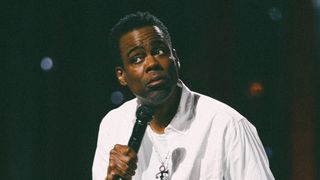 Chris Rock performing at the Hippodrome Theater at Chris Rock: Selective Outrage on Netflix
