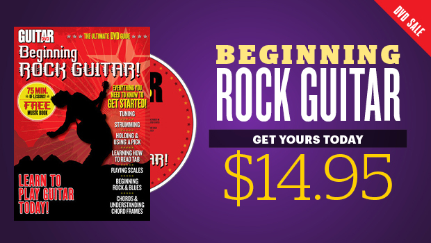 'Beginning Rock Guitar' DVD Contains 75 Minutes Of Starter-Friendly ...