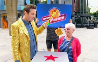 Stephen Mulhern and Cardiff contestant Derrian