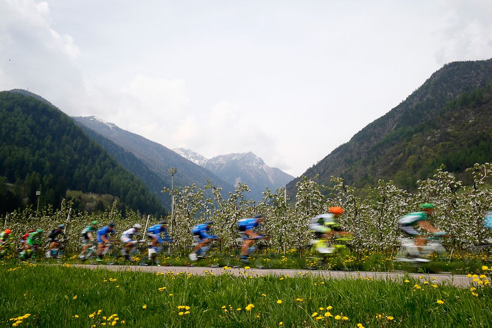 Scenery along the route during stage 4 of Giro del Trentino
