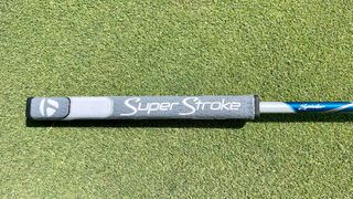 TaylorMade Kalea Premier Spider Mini putter has a Super Stroke grip