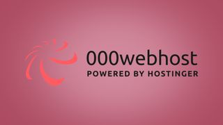000webhost logo on pink background