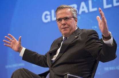 Jeb Bush at the Wall Street Journal CEO Council in Washington.