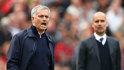 Jose Mourinho and Pep Guardiola