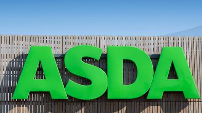 An ASDA supermarket sign on March 25, 2020 in Cardiff, United Kingdom.