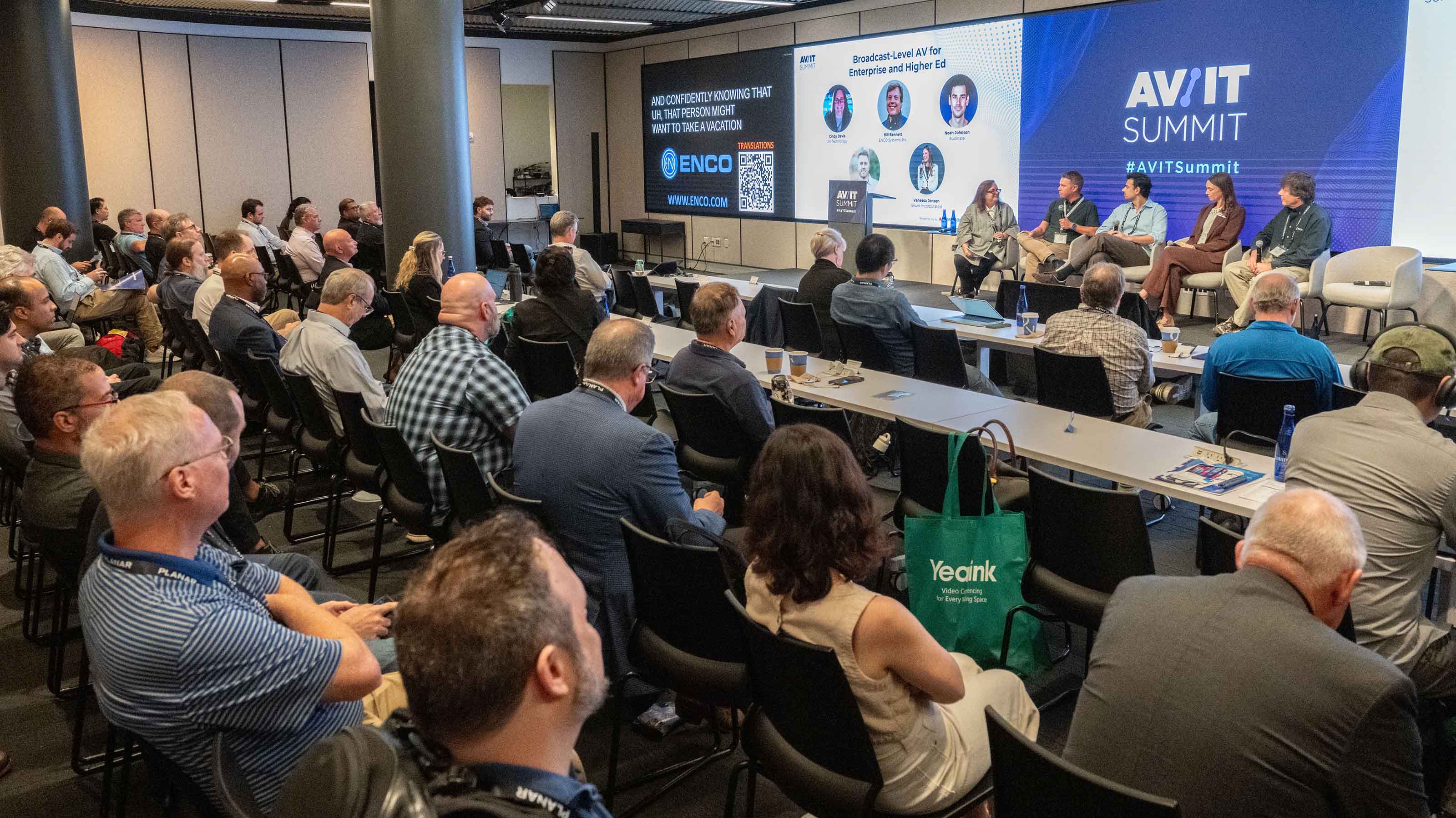 AV/IT Summit 2026 Broadcast-Level AV for Enterprise and Higher Ed Session