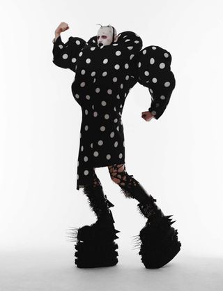 London based drag artist photographed by Alien for book Bodybuilders