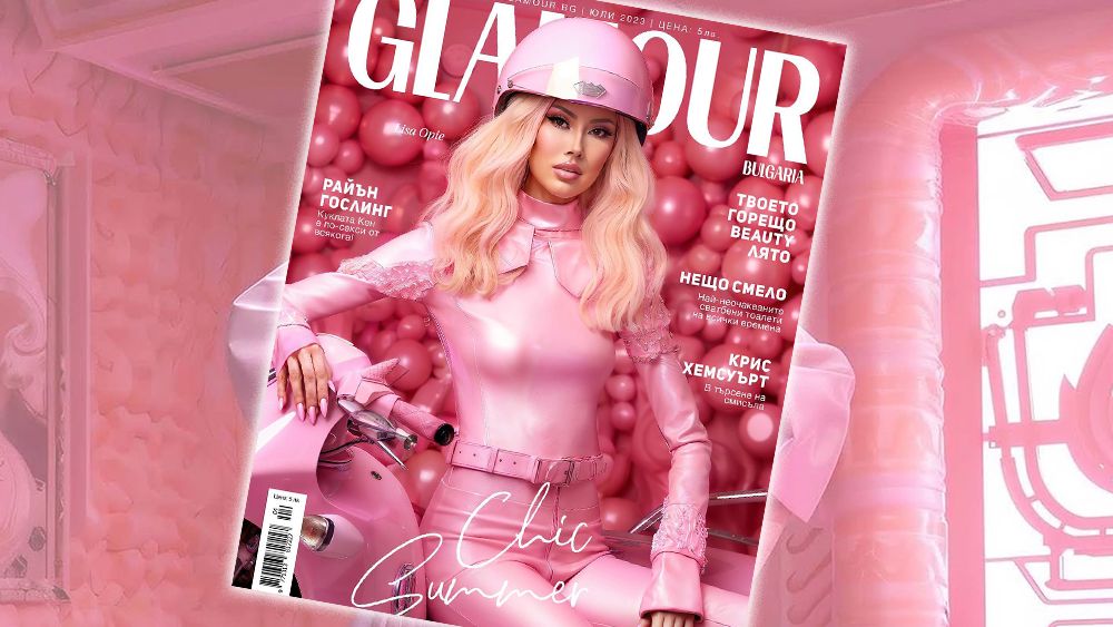 Barbie inspired AI magazine cover sparks controversy Creative Bloq