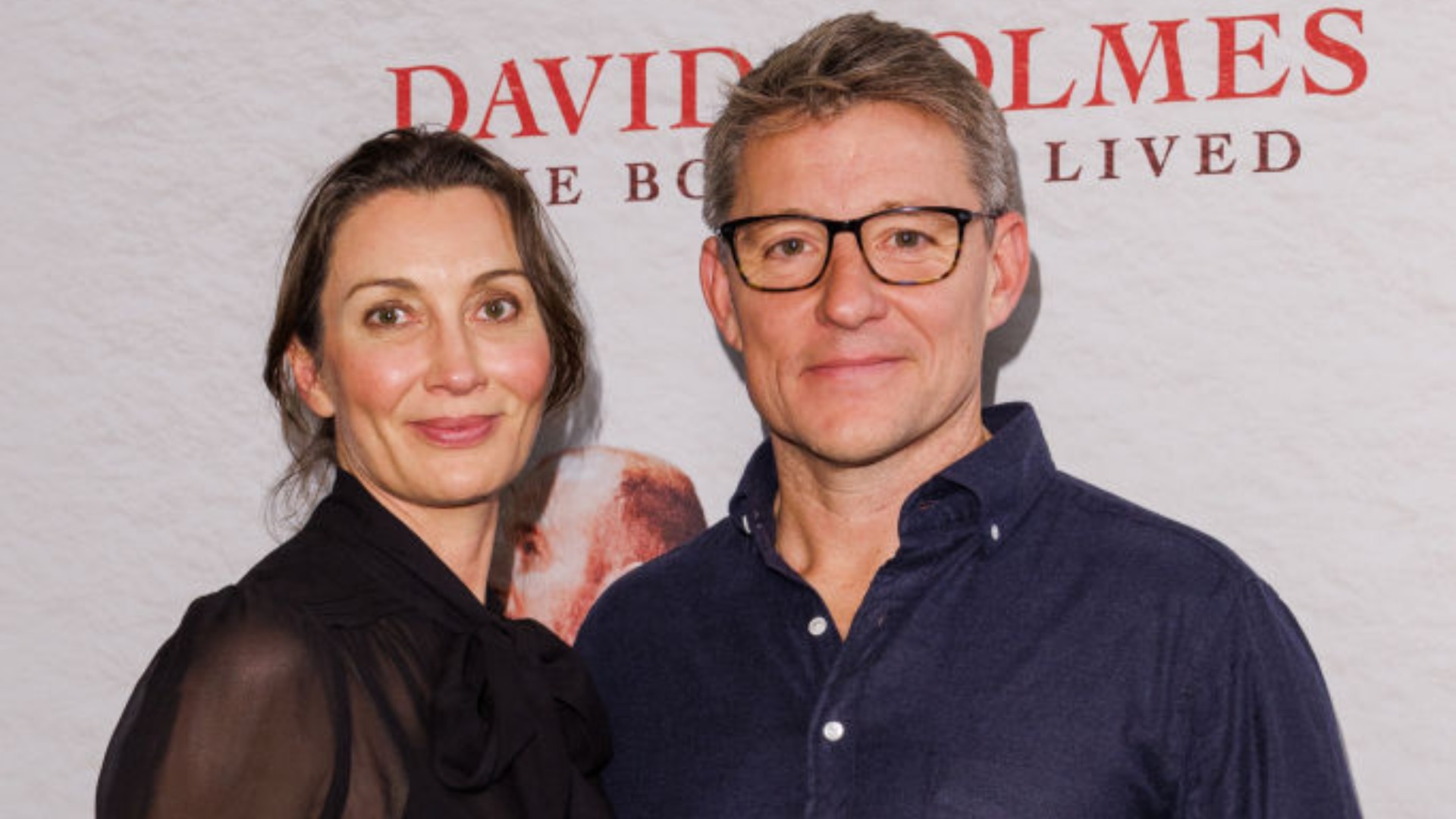 Annie Shephard and Ben Shephard attend the "David Holmes: The Boy Who Lived" UK Premiere at 8 Northumberland Avenue