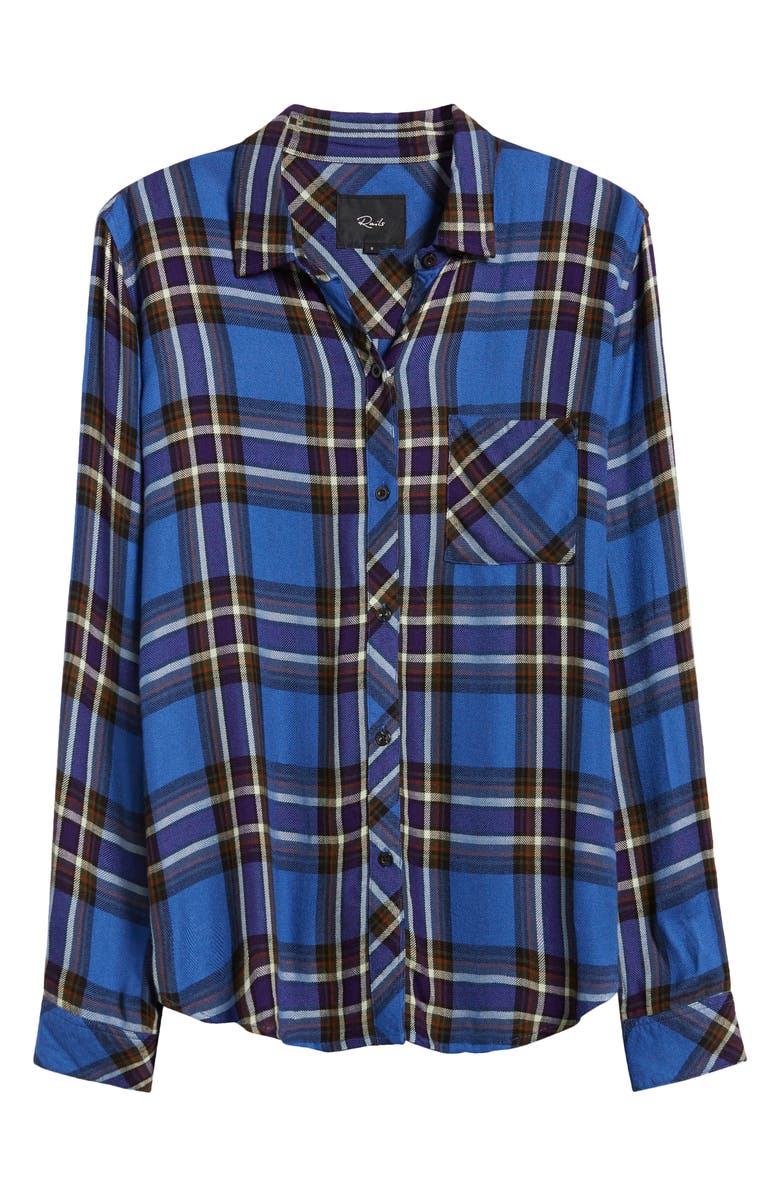 Hunter Plaid Button-Up Shirt