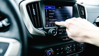 Interior of GMC Terrain Denali | Credit: Josiah Bondy