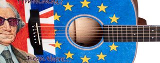 Martin D-16E Brexit acoustic guitar