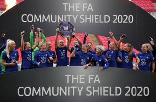 Chelsea Women v Manchester City Women – Women’s Community Shield – Wembley Stadium
