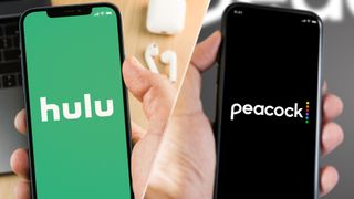 Hulu mobile app; Peacock mobile app