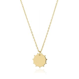 18k gold vermeil mini coin necklace, £75, Edge of Ember at Harvey Nichols