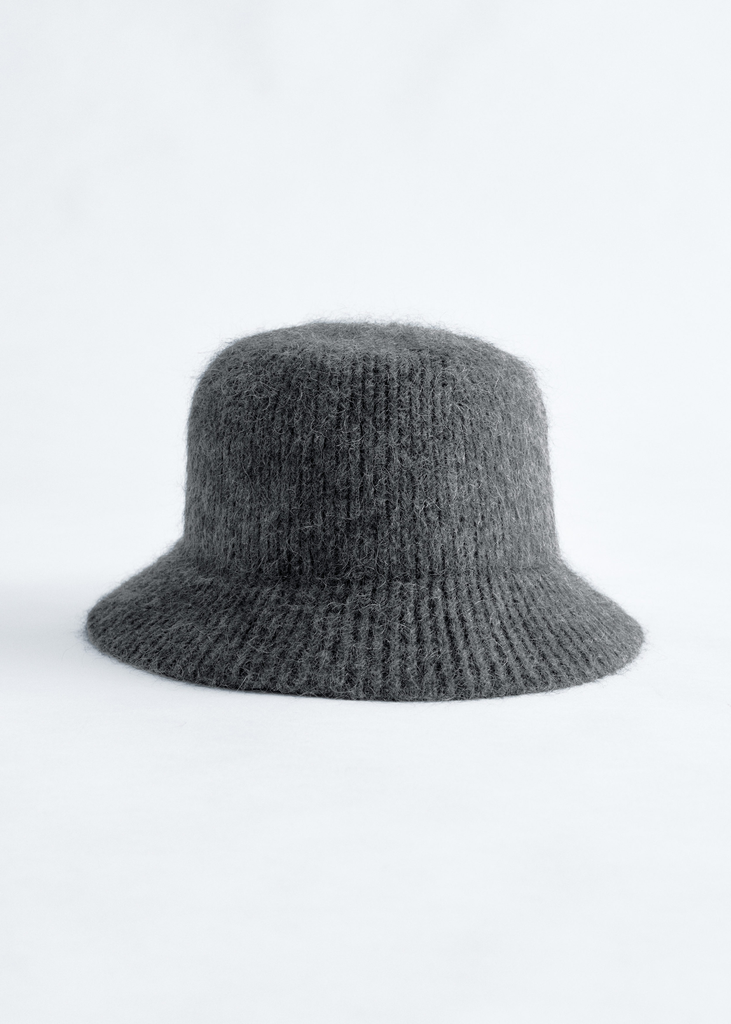 Brushed Knitted Bucket Hat