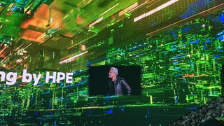 Jensen Huang, Nvidia CEO, at HPE Discover 2024