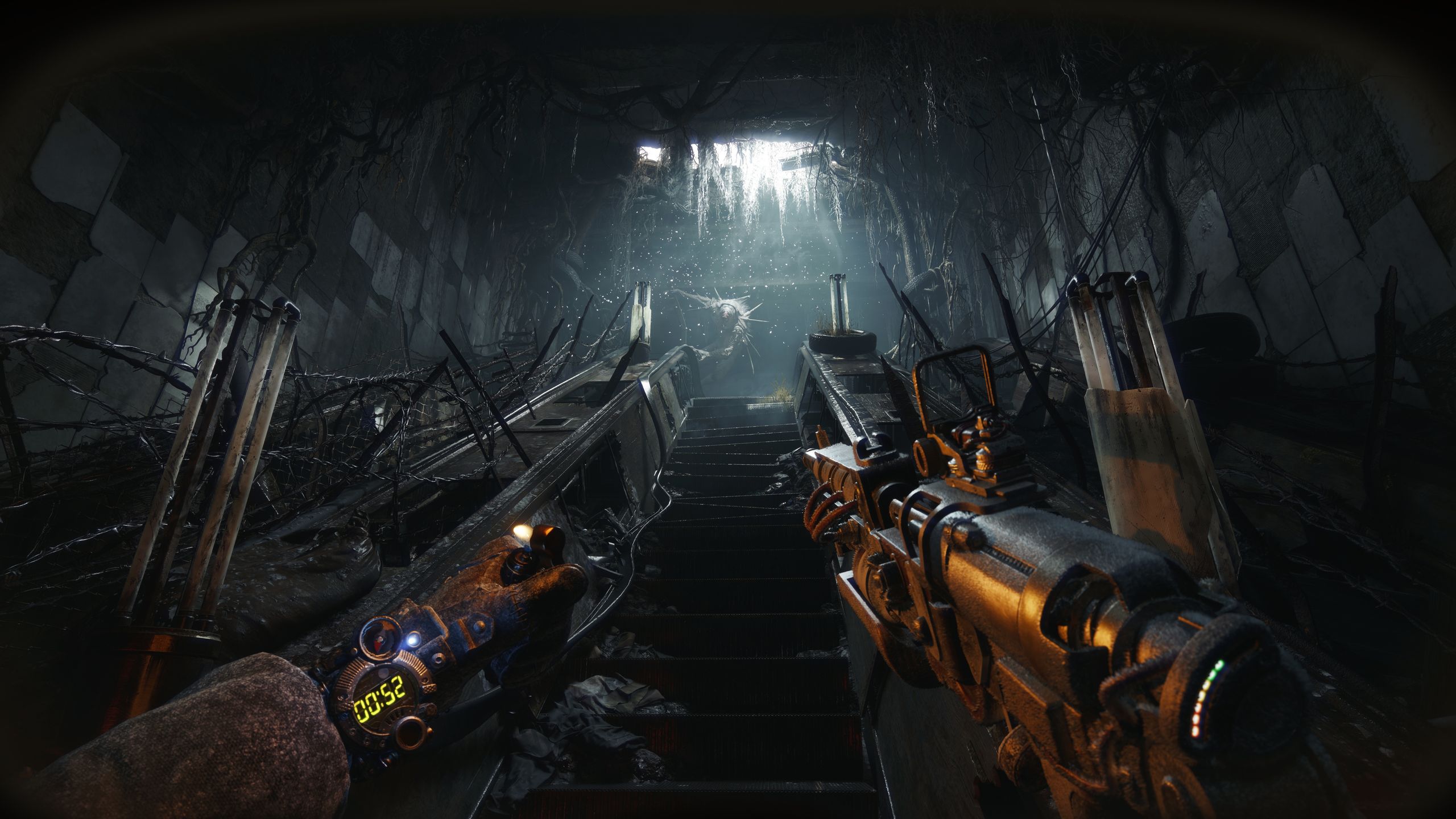 Metro 2039 executive producer says the game brings back the 'spookiness' of the claustrophobic metro tunnels from the first games while also offering open world zones: 'We didn't want to ditch everything that we did in Metro Exodus'