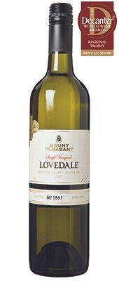 Mount Pleasant Lovedale Semillon Australia 2007