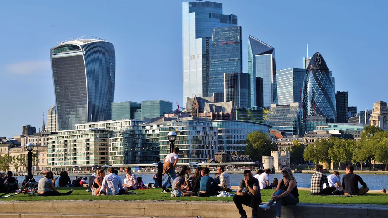 City of London office blocks