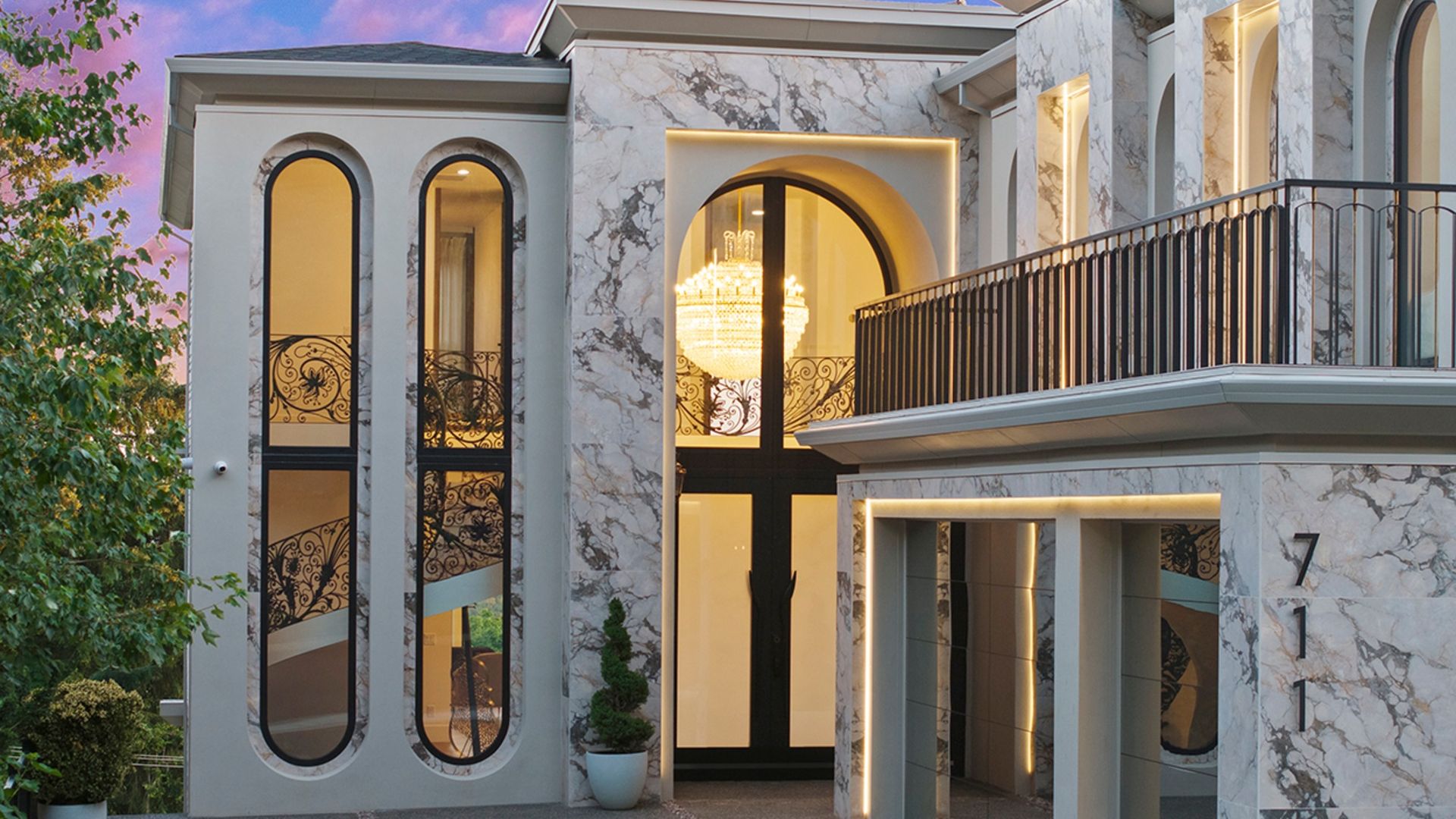 A new sculptural, modern build in Camas, Washington