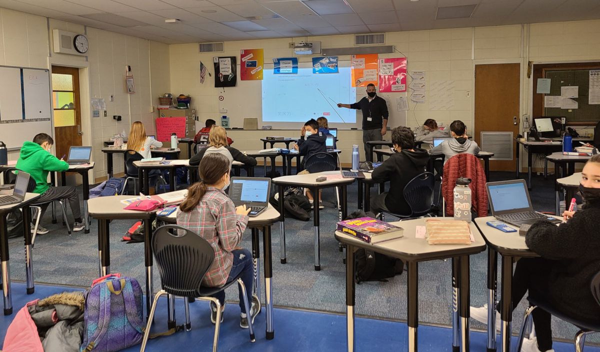 Classroom at Linwood Public Schools