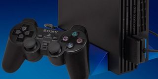 The PlayStation 2 and controller