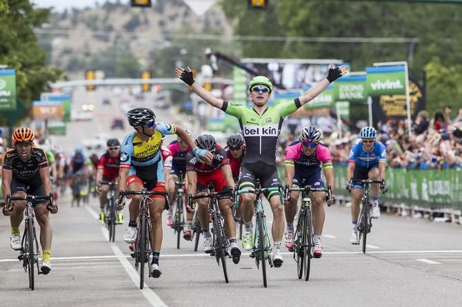 Moreno Hofland (Belkin) wins stage 1 of the Tour of Utah