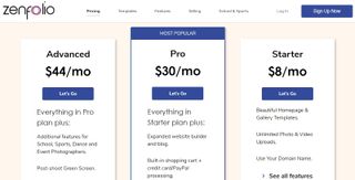 Zenfolio Website Builder Review