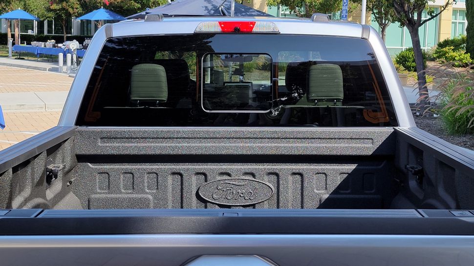 Check out the Ford F150 Lightning from all angles with space for